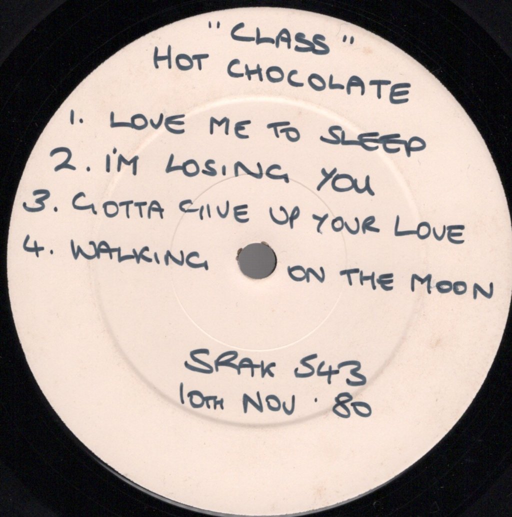 Hot Chocolate - Class - Lp