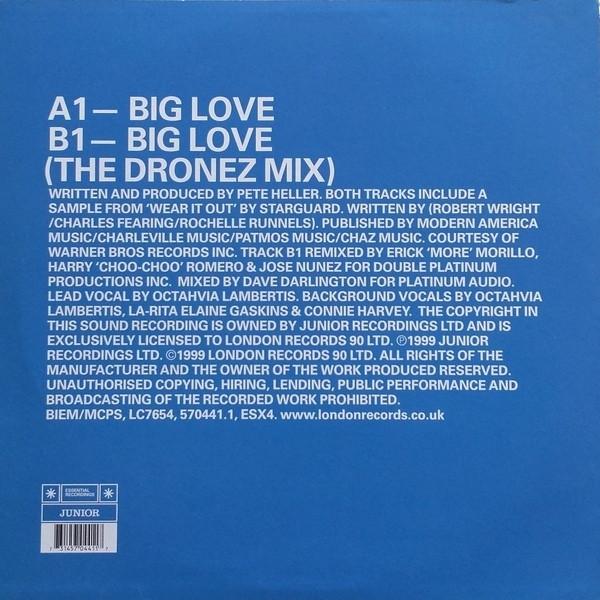 Pete Heller's Big Love - Big Love - 12 Inch