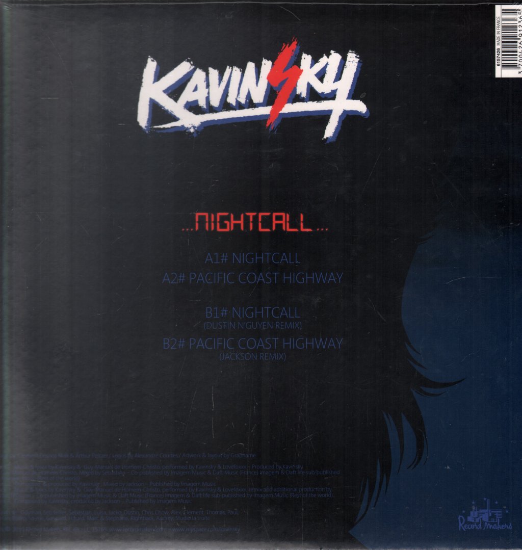 Kavinsky - Nightcall - 12 Inch