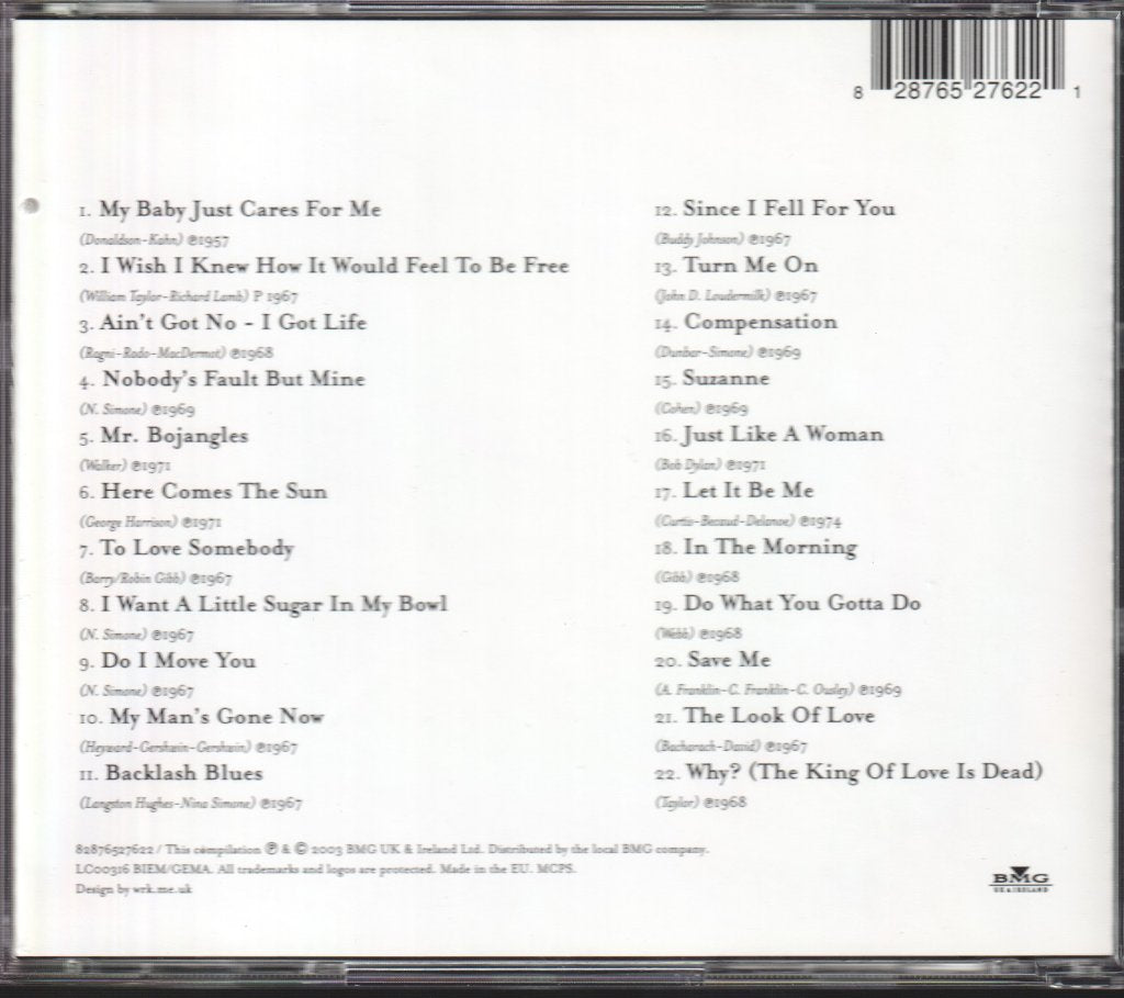 Nina Simone - Greatest Hits - Cd