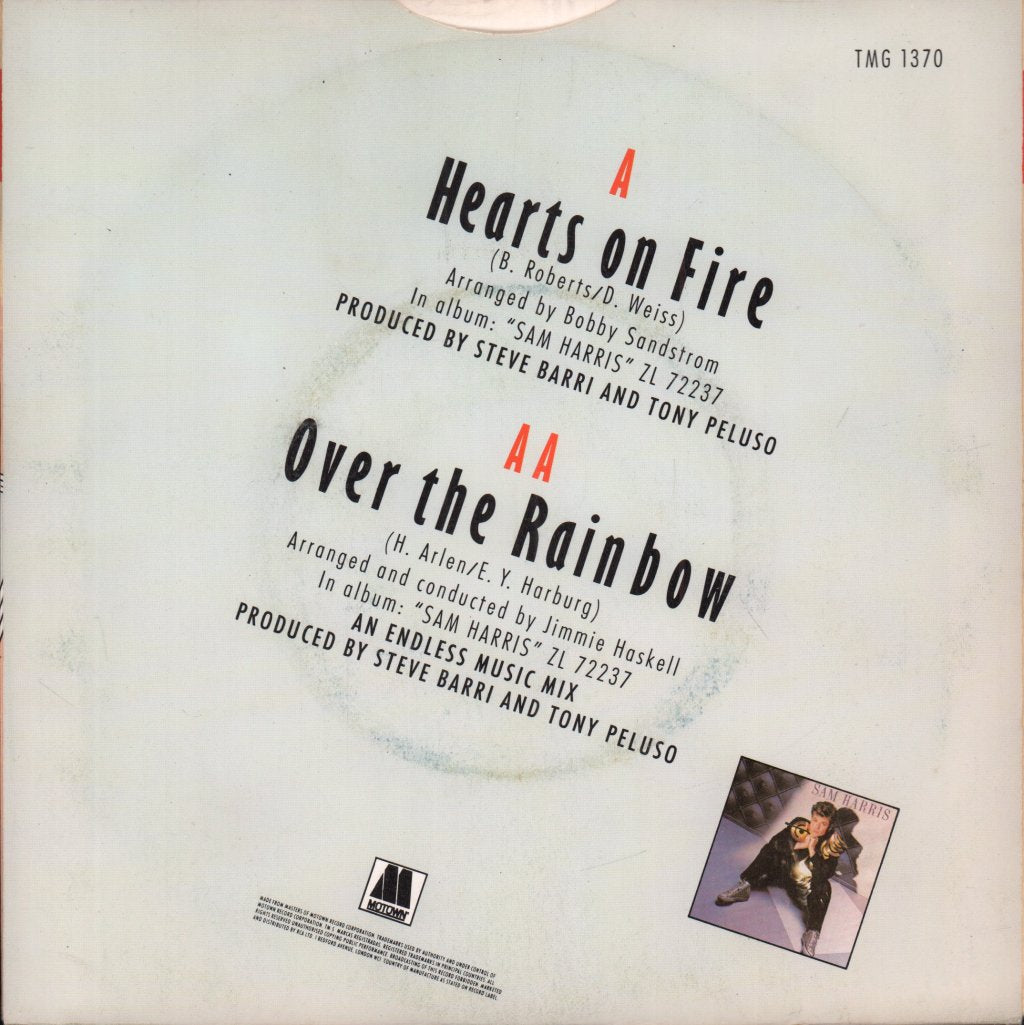 Sam Harris - Hearts On Fire - 7 Inch