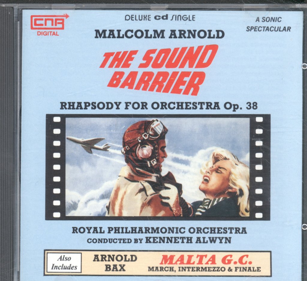 Royal Philharmonic Orchestra / Kenneth Alwyn - Malcolm Arnold - Sound Barrier / Arnold Bax - Malta GCx - Cd