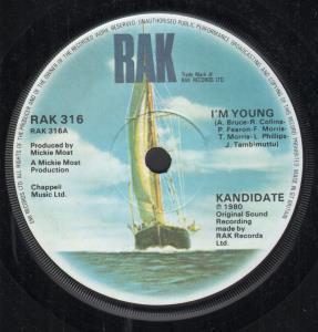 Kandidate - I'm Young - 7 Inch
