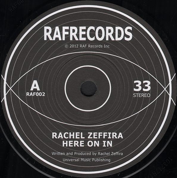 Rachel Zeffira - Here On In - 7 Inch