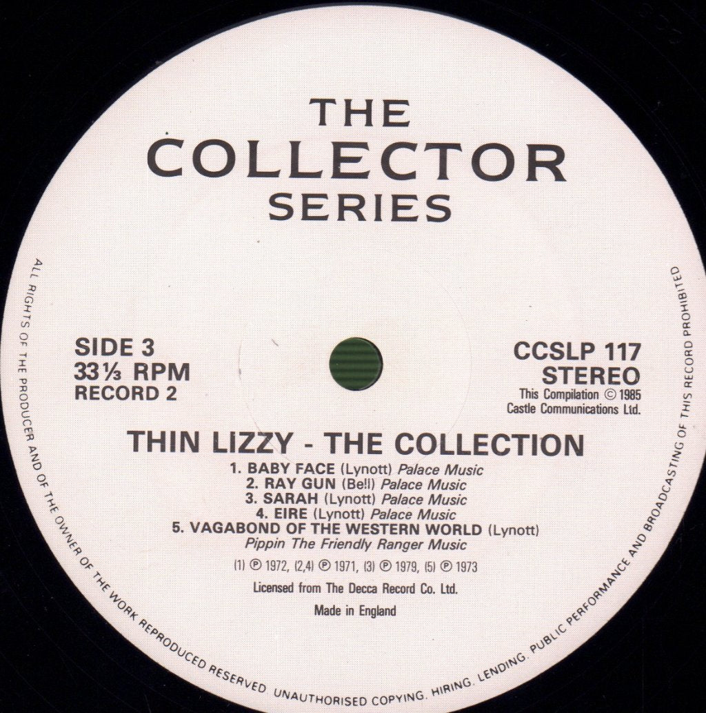 Thin Lizzy - Collection - Double Lp