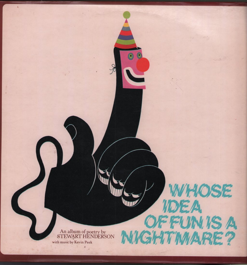 Stewart Henderson - Whose Idea Of Fun Is A Nightmare? - Lp