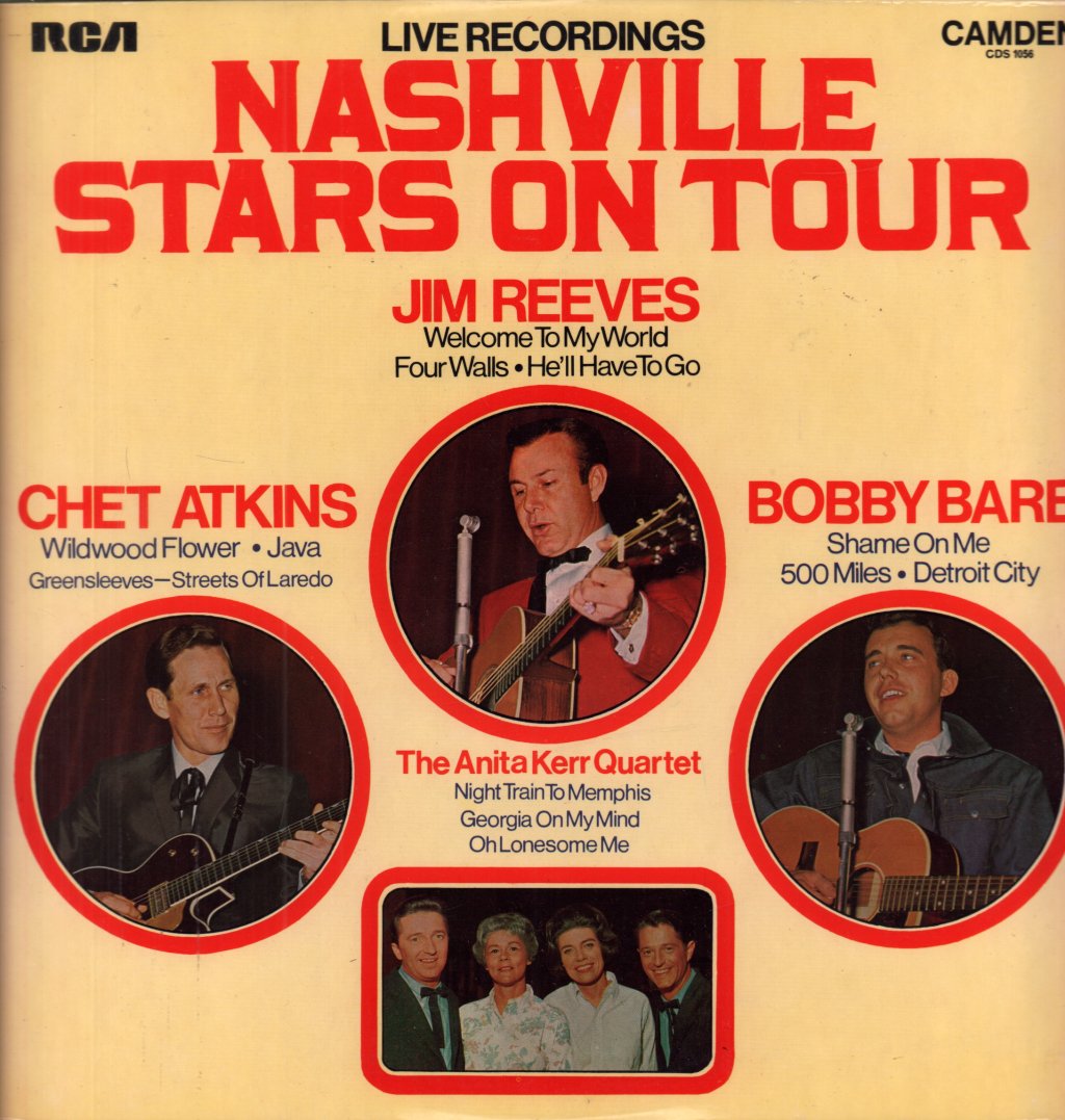 Various Artists - Nashville Stars On Tour Live Recordings - Lp