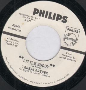Teresa Brewer - Little Buddy - 7 Inch