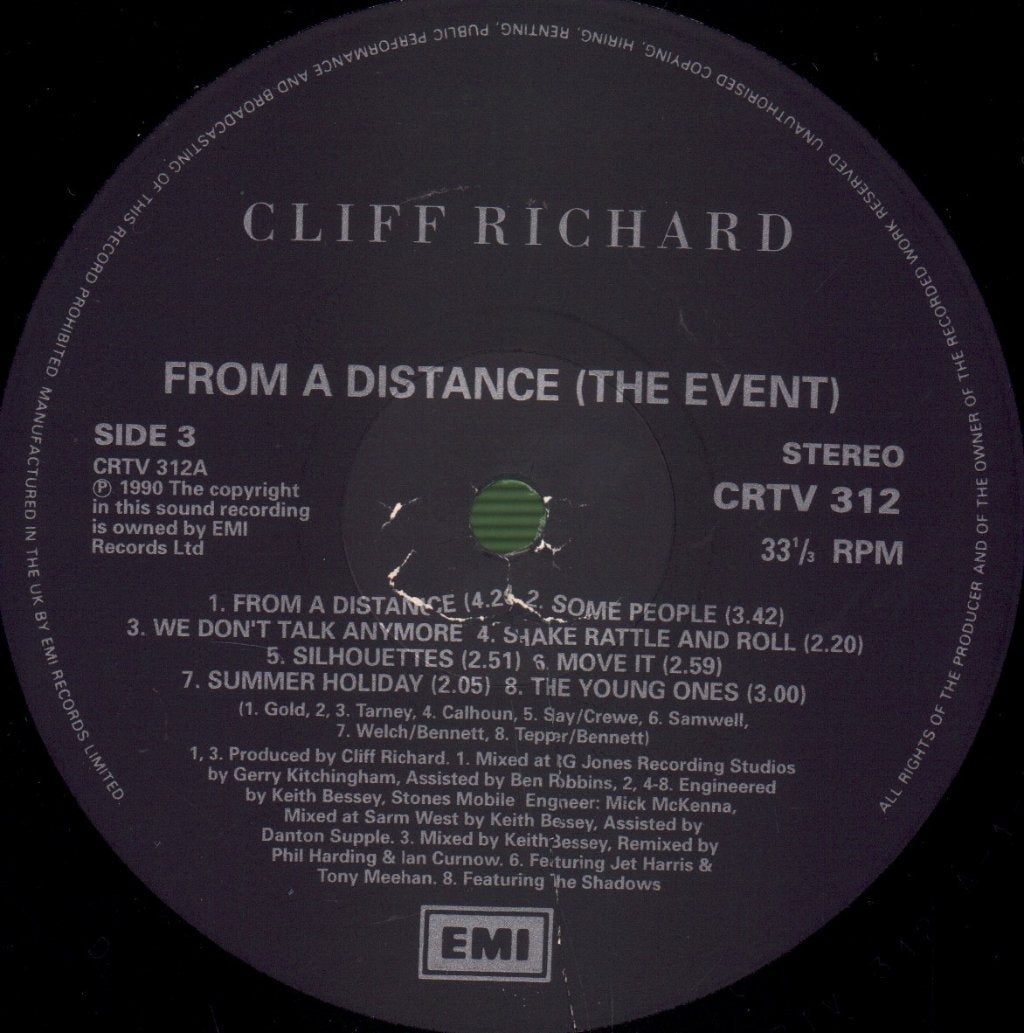Cliff Richard - From A Distance The Event - Double Lp