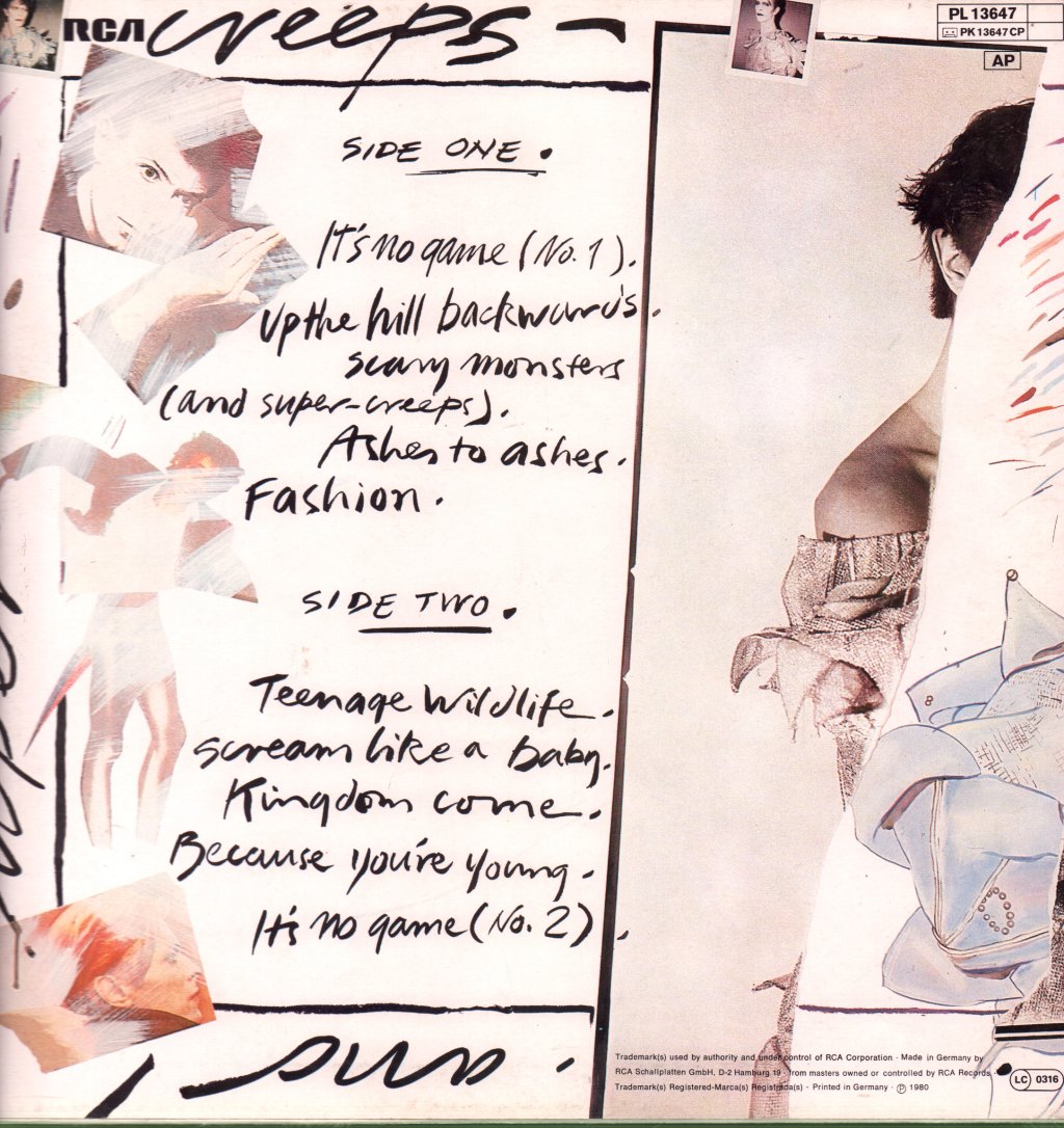 David Bowie - Scary Monsters - Lp