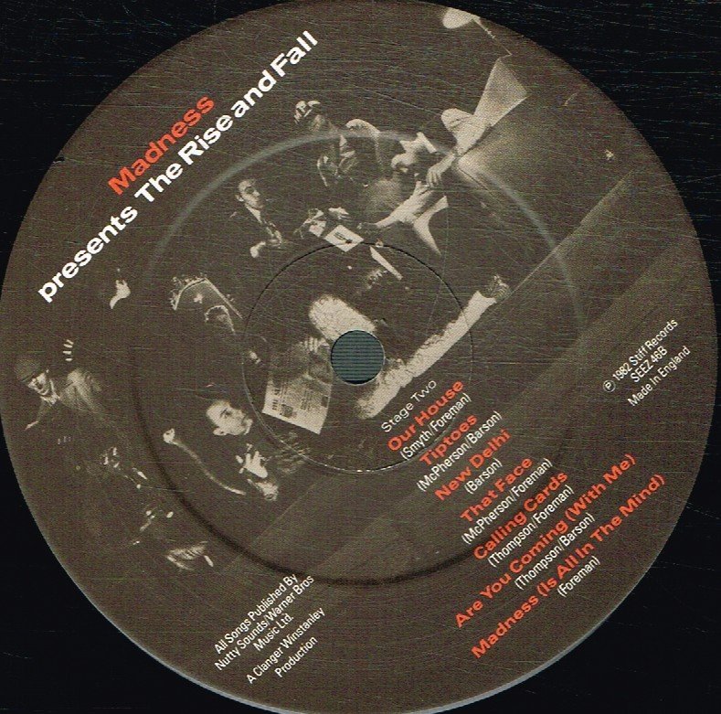 Madness - Rise And Fall - Lp