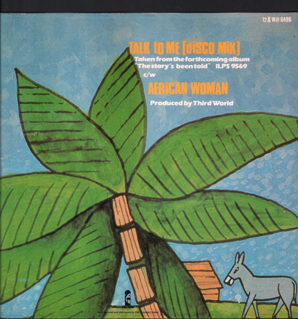 Third World - Talk To Me (Disco Mix) - 12 Inch