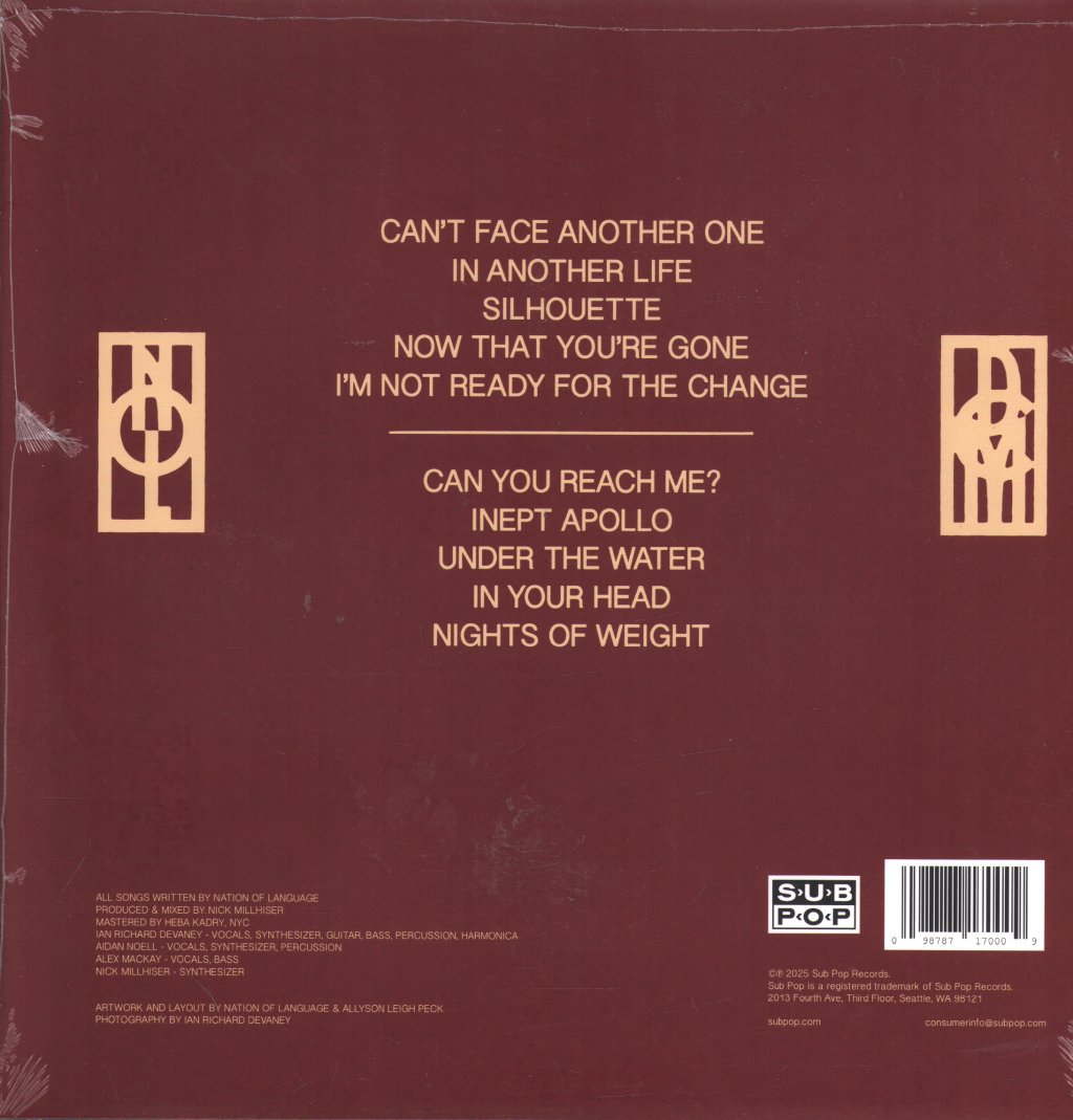Nation of Language - Dance Called Memory - Lp