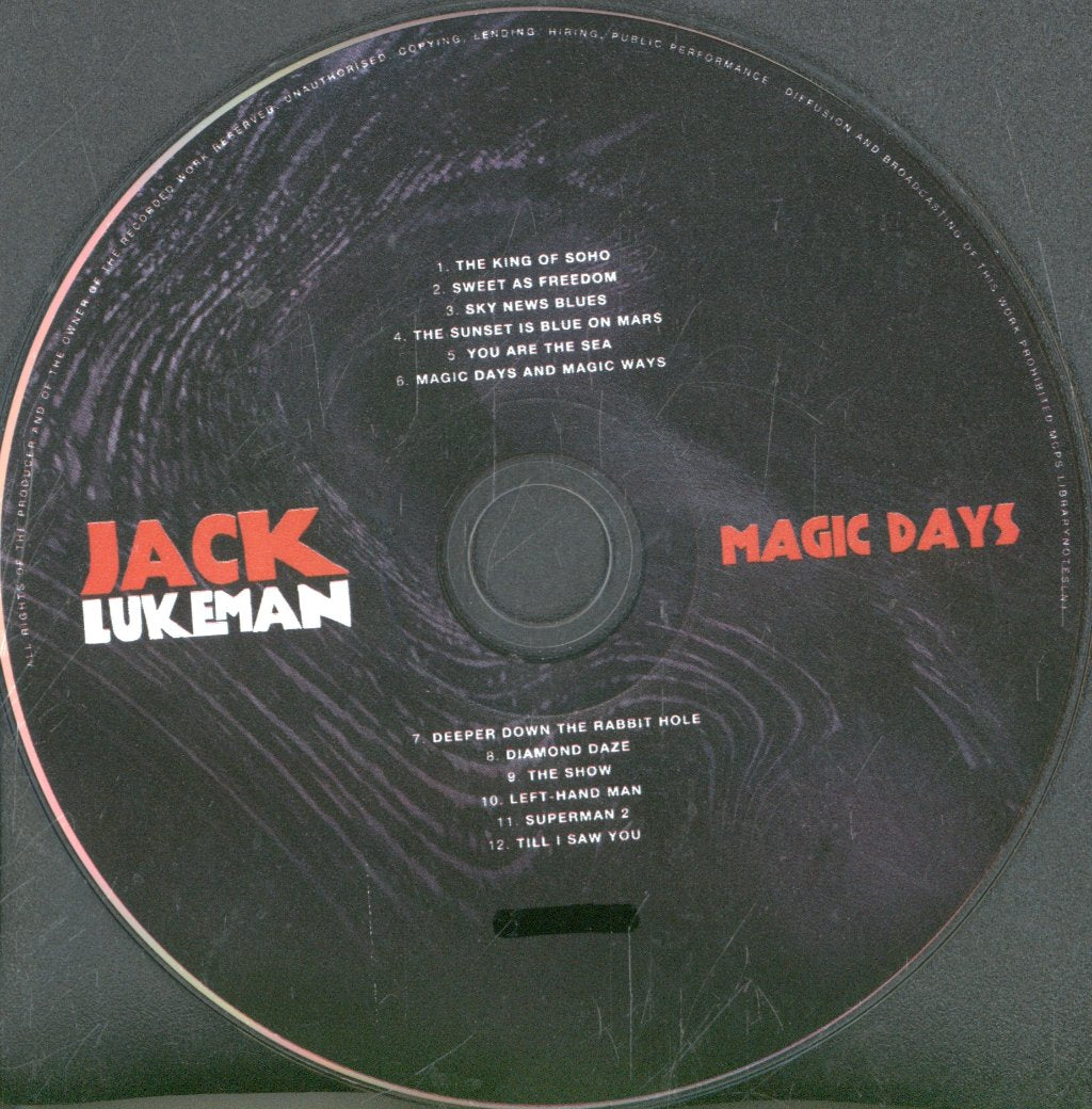 Jack Lukeman - Magic Days - Cd