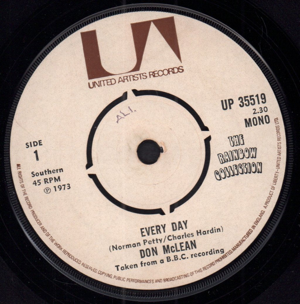 Don McLean - Every Day - 7 Inch