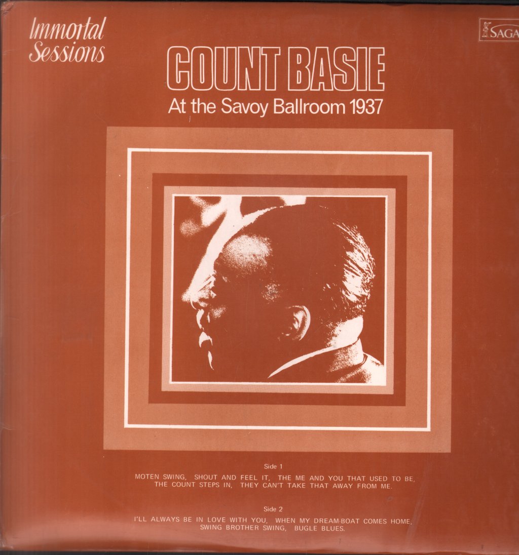 Count Basie - At The Savoy Ballroom 1937 - Lp