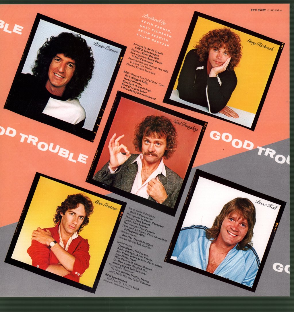 REO Speedwagon - Good Trouble - Lp