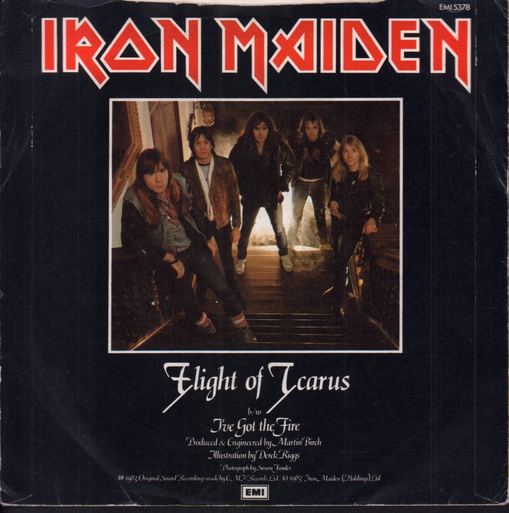 Iron Maiden - Flight Of Icarus - 7 Inch