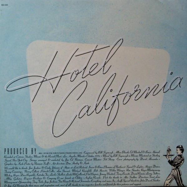 Eagles - Hotel California - Lp