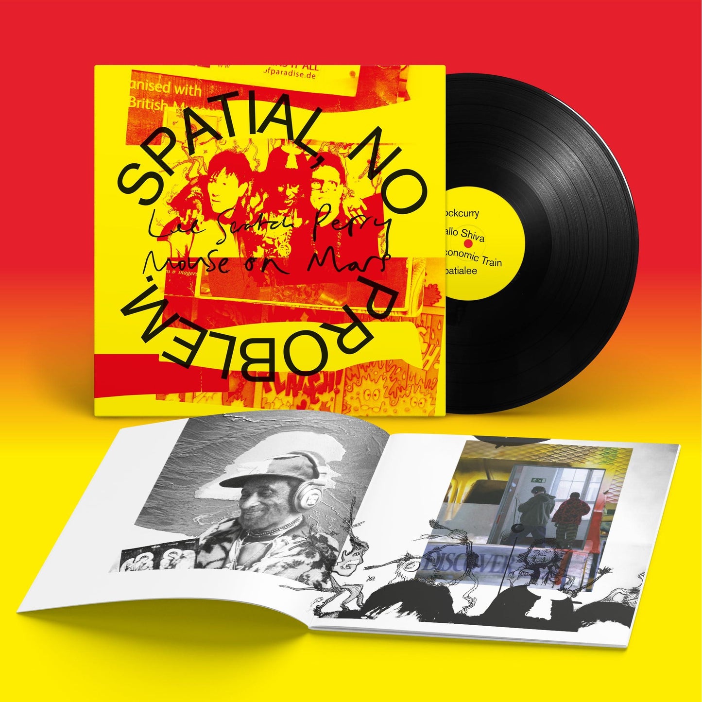 Lee "Scratch" Perry & Mouse on Mars - Spatial, No Problem. - Lp