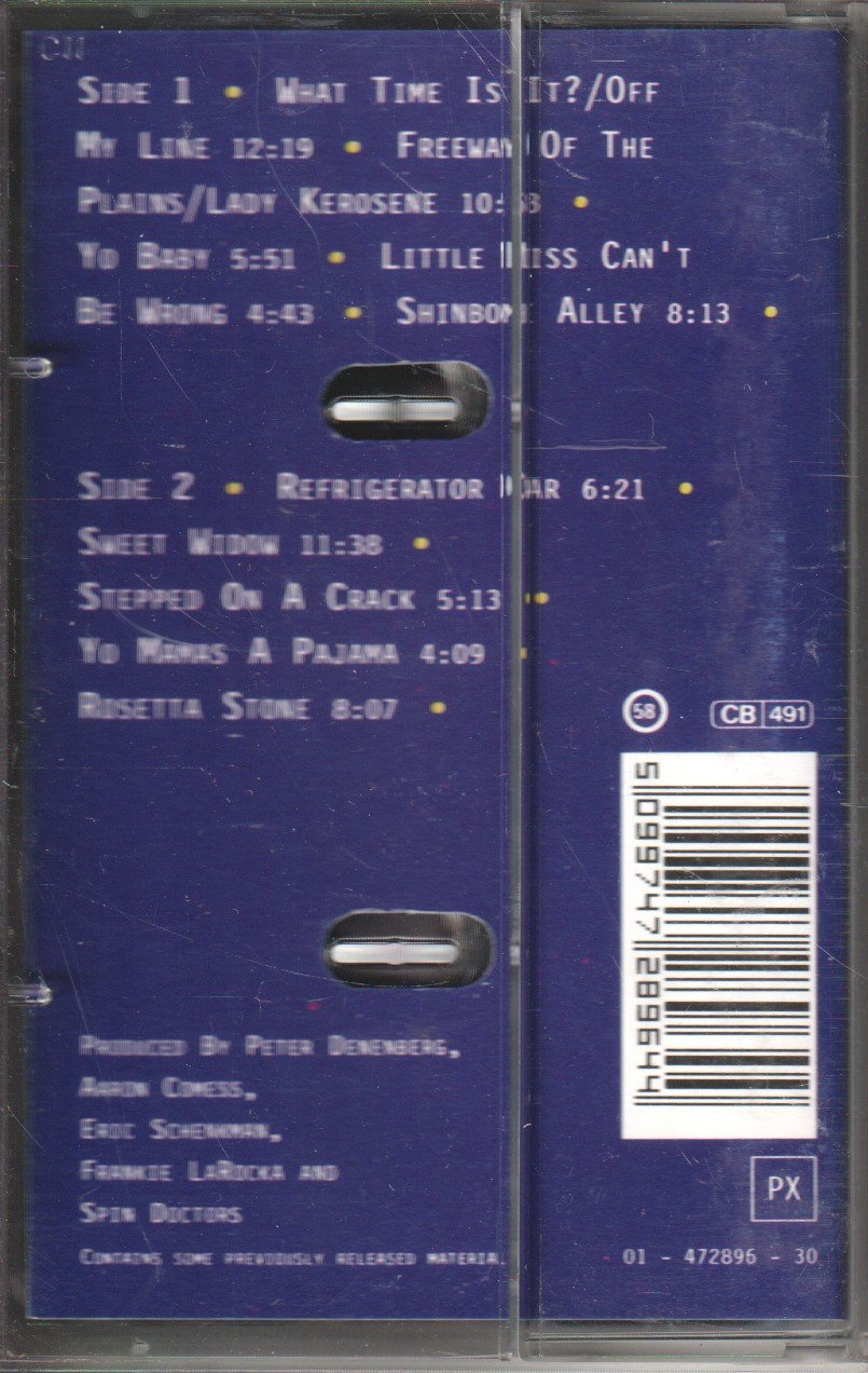 Spin Doctors - Homebelly Groove - Cassette
