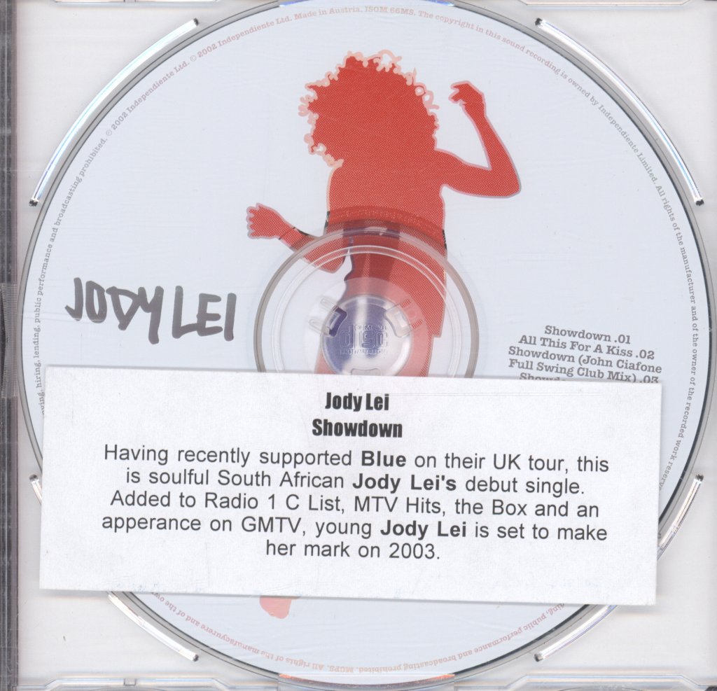 Jody Lei - Showdown - Cd