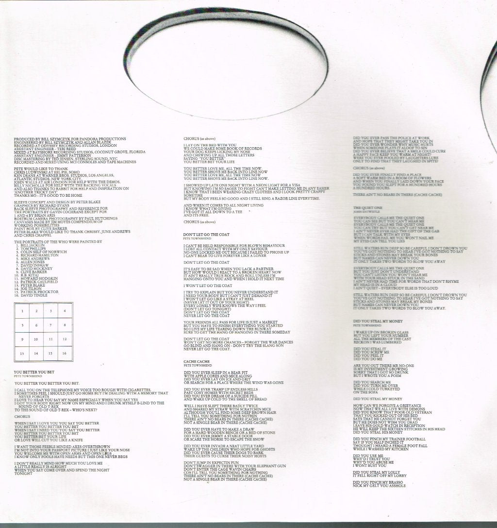 Who - Face Dances - Lp