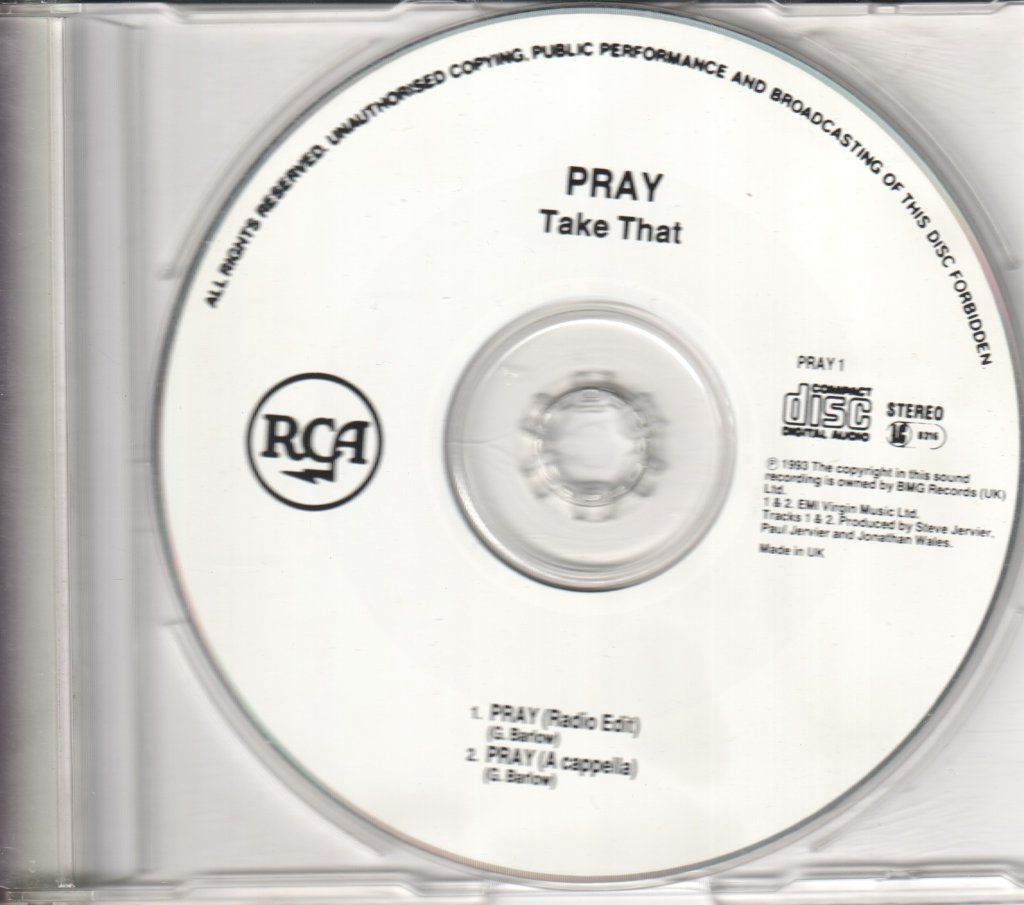 Take That - Pray - Cd