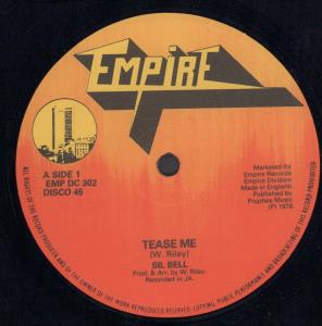 Sil Bell / Lord Jones - Tease Me/I'm Going Home - 12 Inch