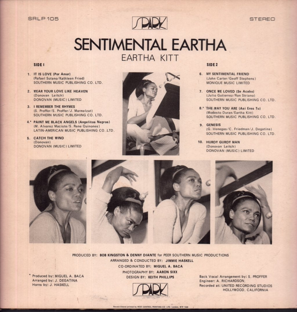 Eartha Kitt - Sentimental - Lp