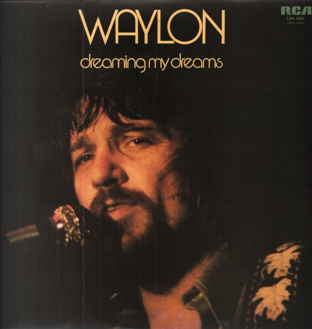 Waylon Jennings - Dreaming My Dreams - Lp