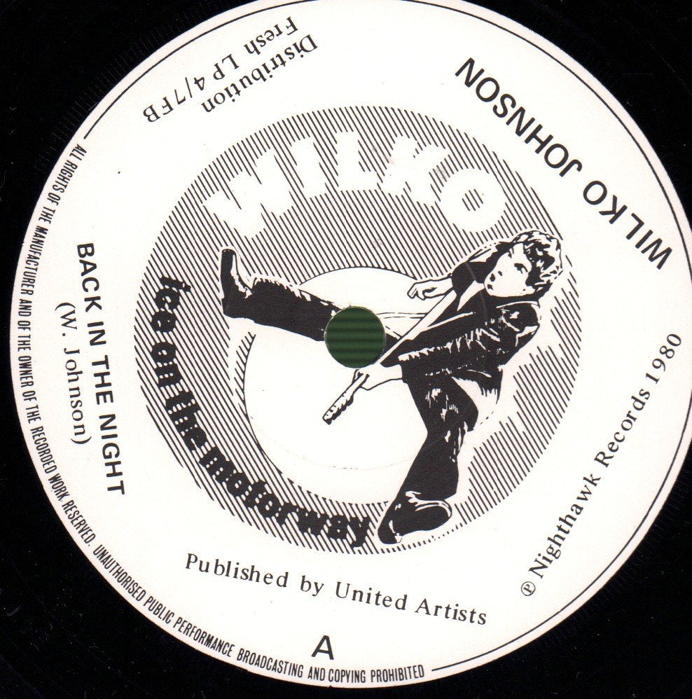 Wilko Johnson - Ice On The Motorway - Lp