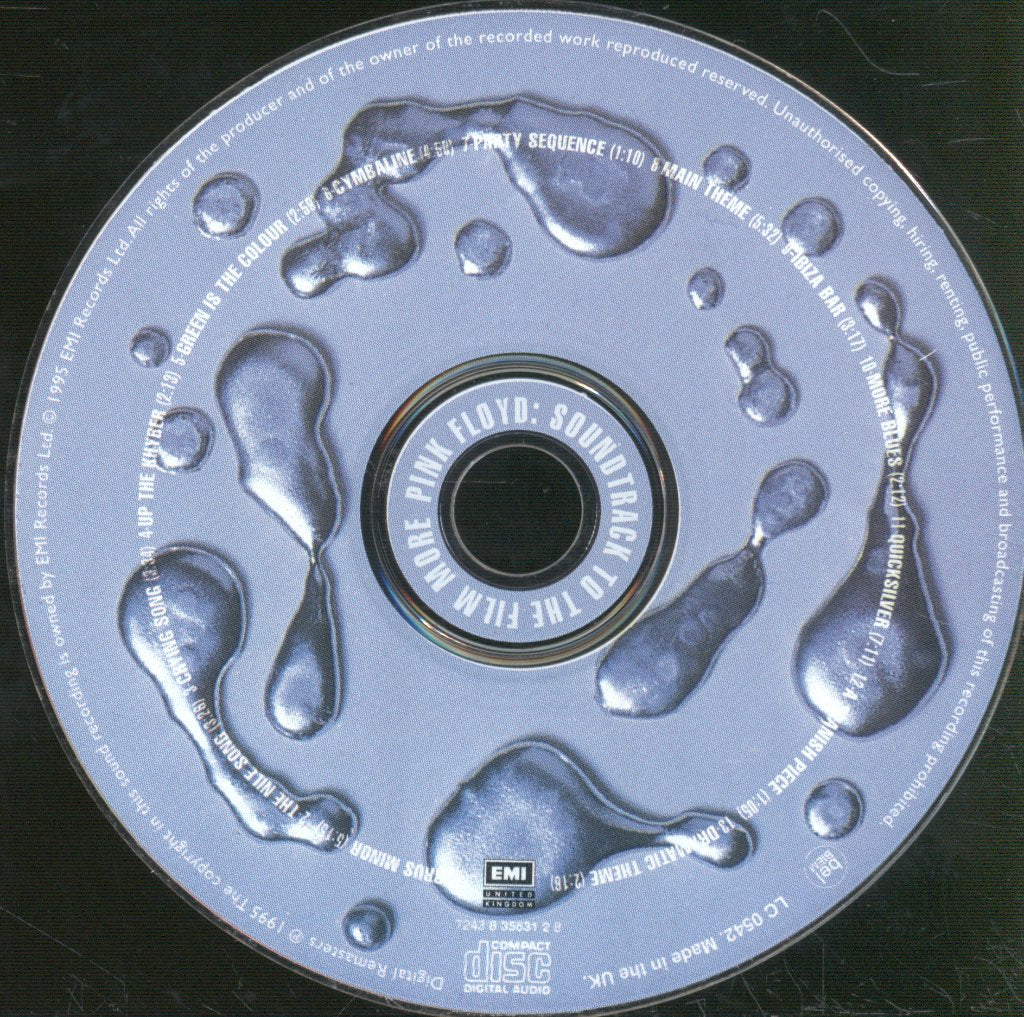 Pink Floyd - Music From The Film More - Cd