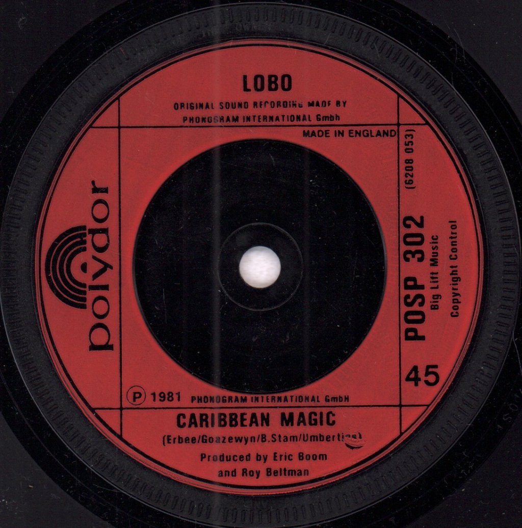 Lobo - Caribbean Disco Show - 7 Inch