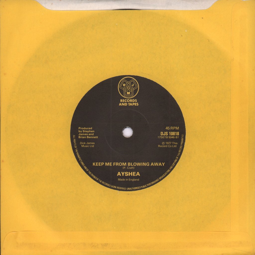 Ayshea - Golden Oldie - 7 Inch