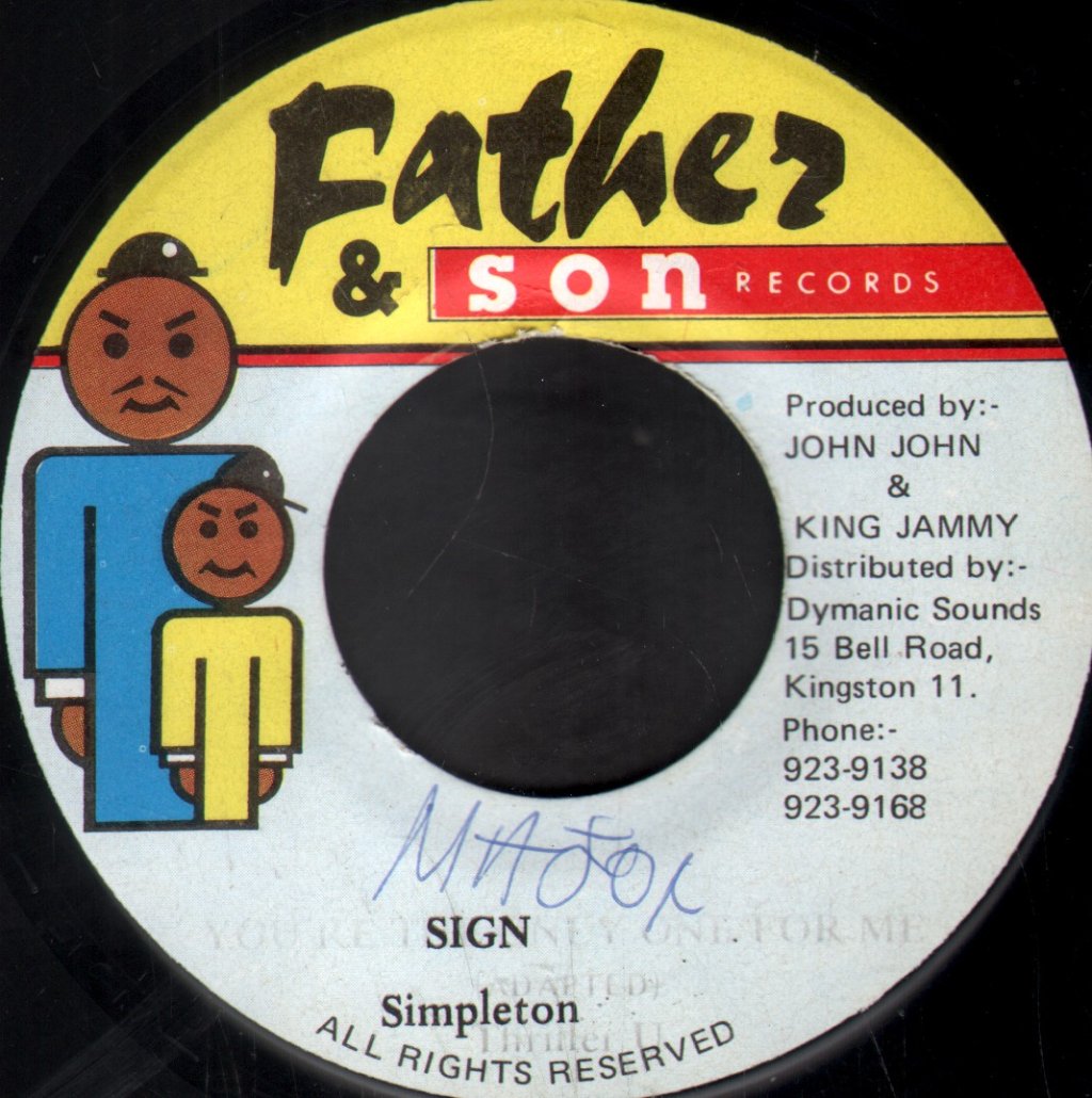 Simpleton - Sign - 7 Inch