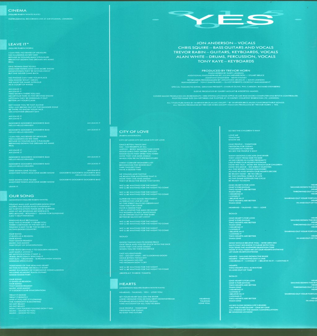 Yes - 90125 - Lp