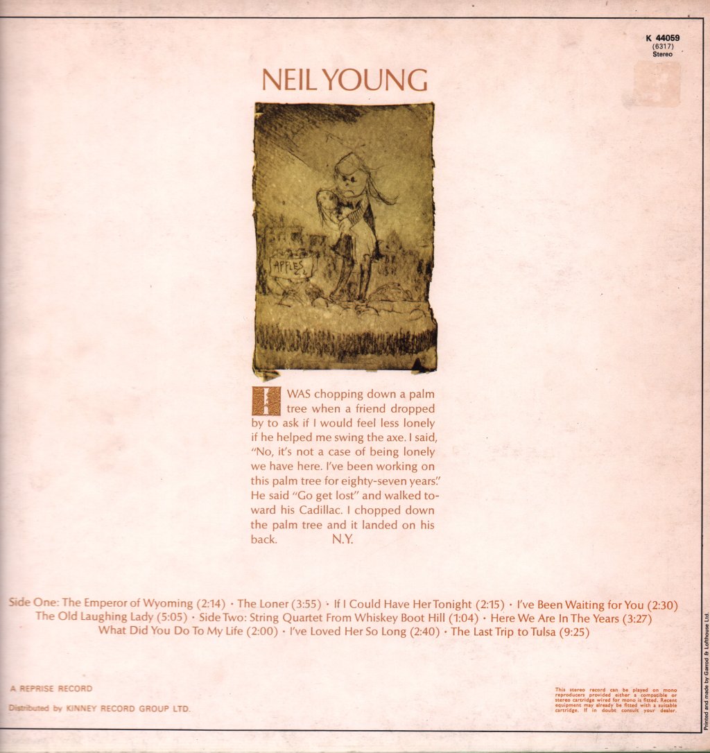 Neil Young - Neil Young - Lp