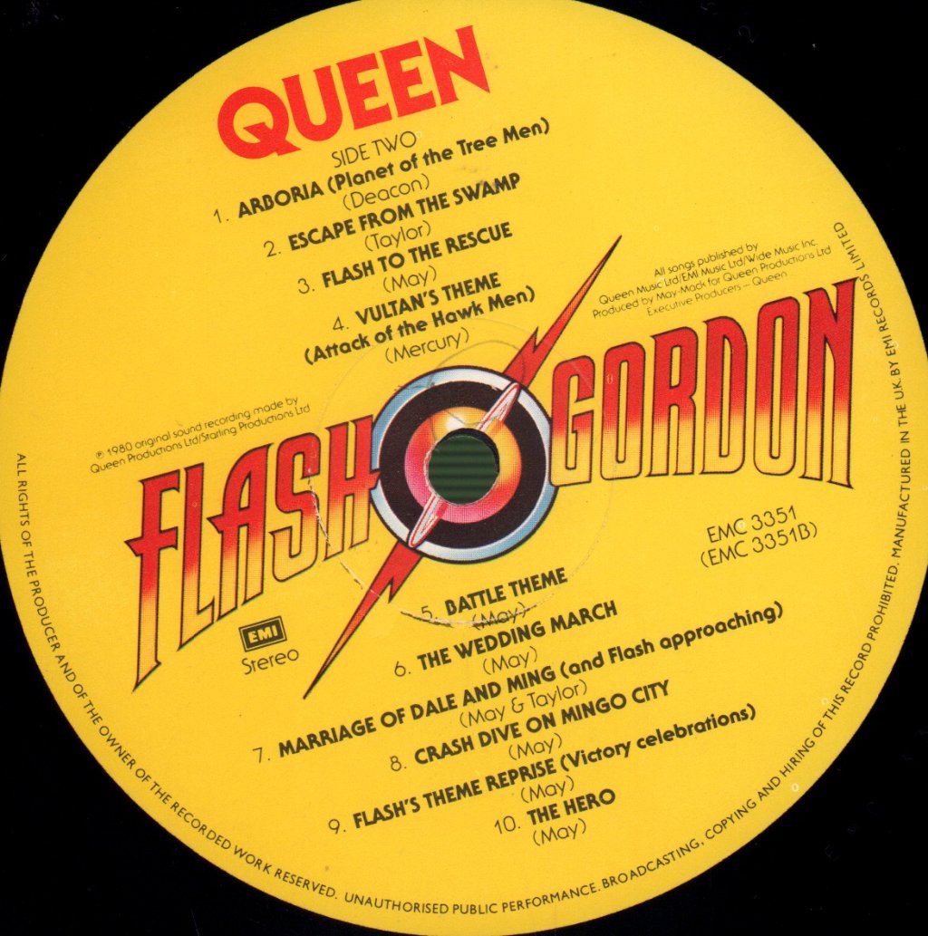 Queen - Flash Gordon (Original Soundtrack Music) - Lp