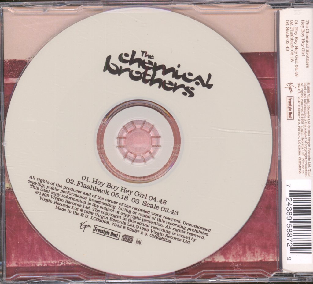 Chemical Brothers - Hey Boy Hey Girl - Cd