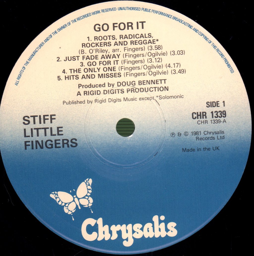 Stiff Little Fingers - Go For It - Lp