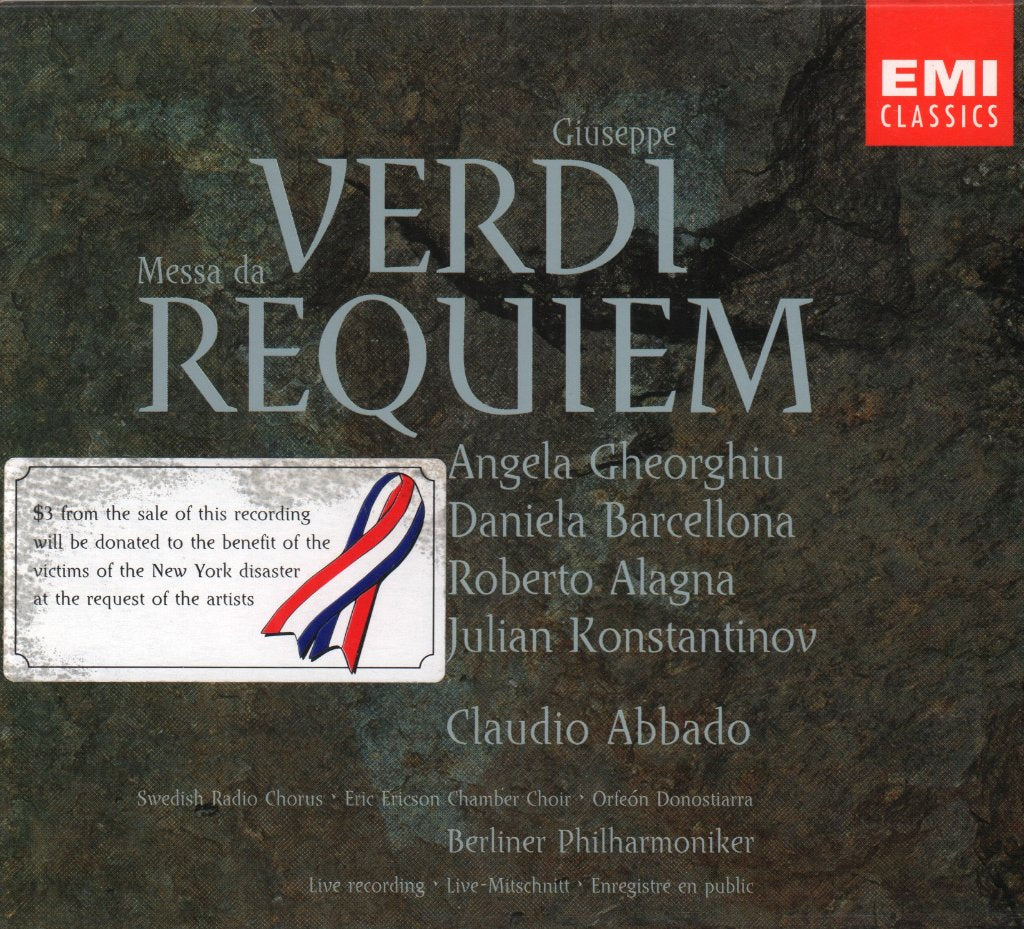 Giuseppe Verdi - Messa Da Requiem - Double Cd