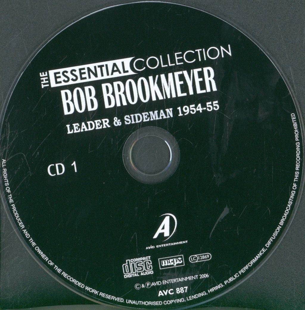 Bob Brookmeyer - Essential Collection - Leader & Sideman 1954-55 - Double Cd