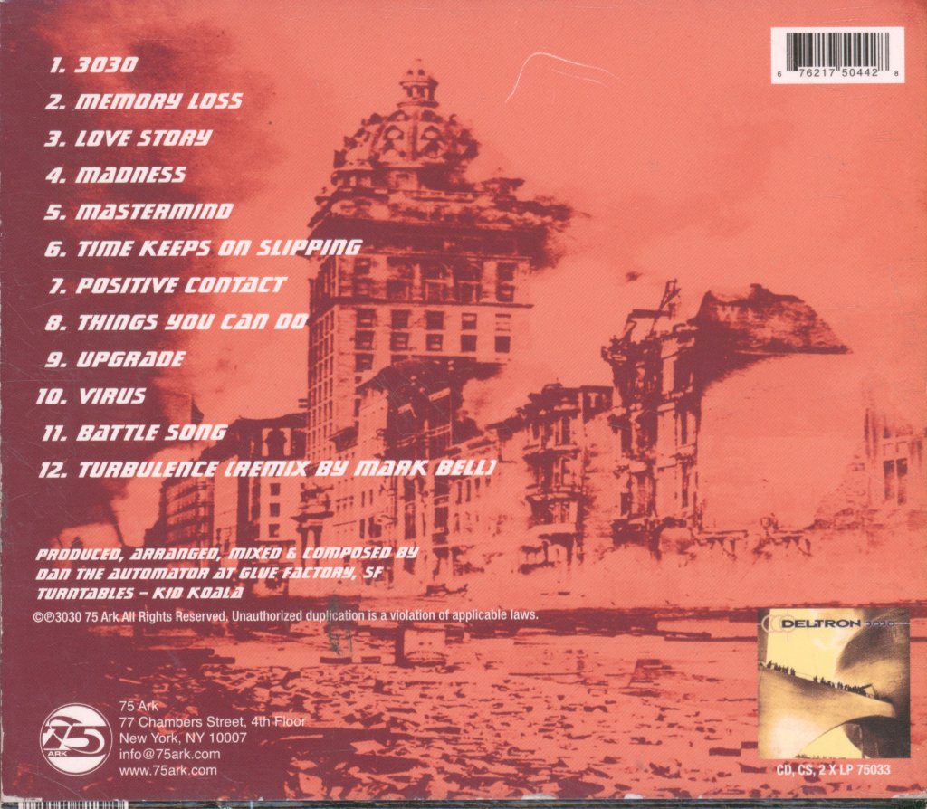 Deltron 3030 - Instrumentals - Cd