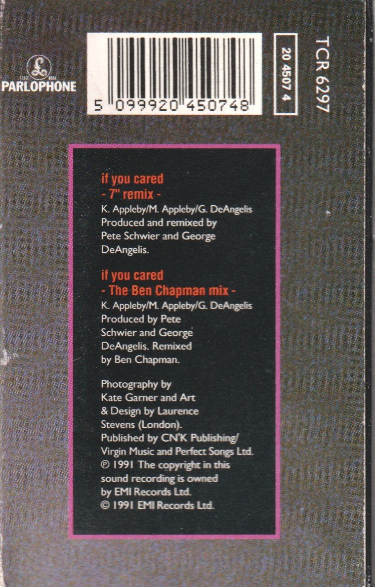 Kim Appleby - If You Cared - Cassette