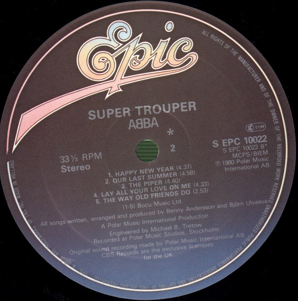 ABBA - Super Trouper - Lp