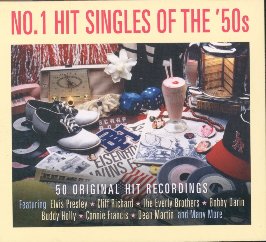 Various Artists - No.1 Hit Singles Of The '50s - Cd Set