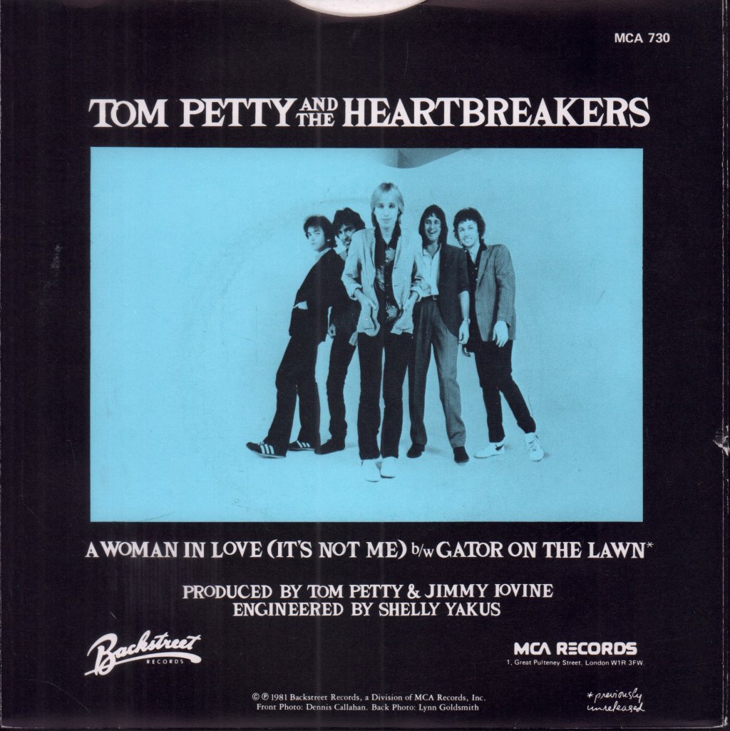 Tom Petty And The Heartbreakers - A Woman In Love - 7 Inch