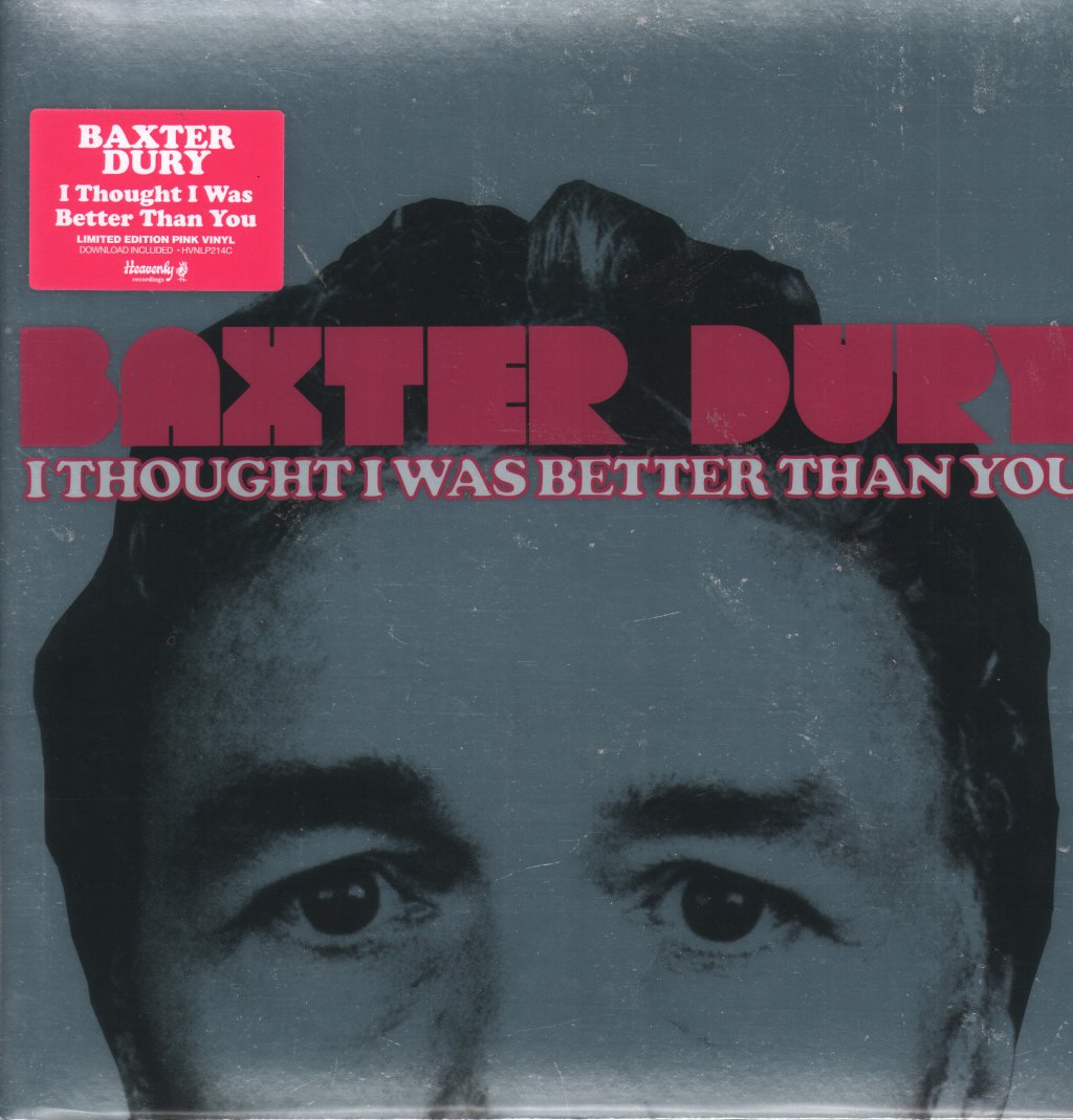 Baxter Dury - I Thought I Was Better Than You - Lp