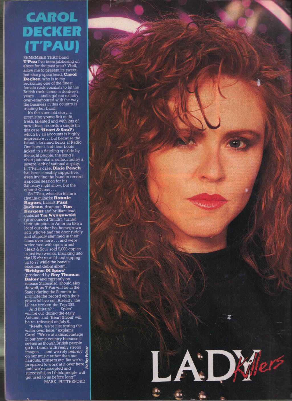 Sammy Hagar - Kerrang 149 - Magazine